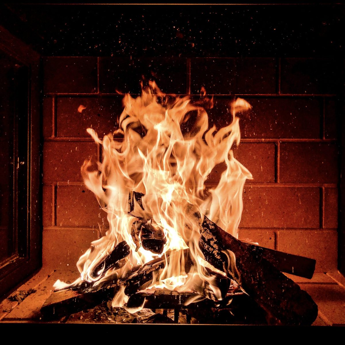 Flammen der Gemütlichkeit
